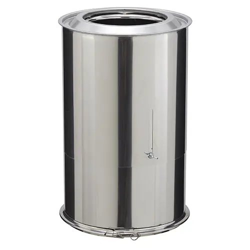 ELEMENT DROIT REGLABLE 35/45cm Diam230 - INOX INOX ELEMENT DROIT REGLABLE 35/45cm Diam230 - INOX INOX