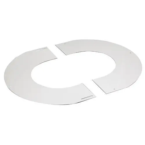 PLAQUE PROPRETE INOX 0/10° Diam180 Blanc PLAQUE PROPRETE INOX 0/10° Diam180 Blanc
