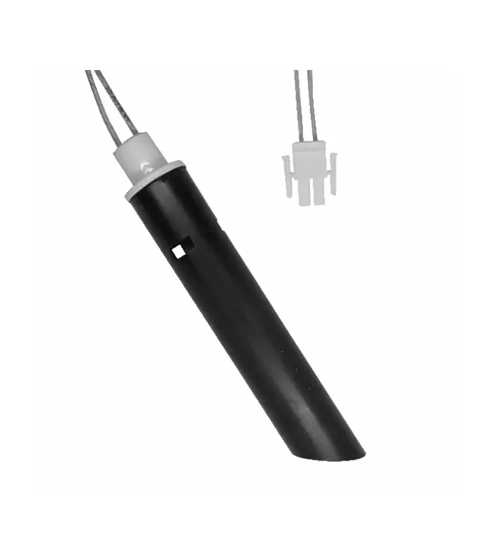 BOUGIE QUARTZ AVEC TUBE PORTE RESISTANCE 350W 130MM BOUGIE QUARTZ AVEC TUBE PORTE RESISTANCE 350W 130MM