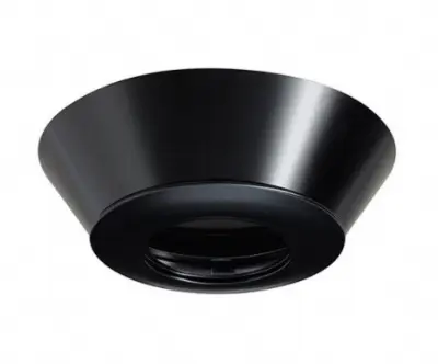 DECO+ H12cm Diam150 - Noir - INOX GALVA - 80EM - INOX GALVA DECO+ H12cm Diam150 - Noir - INOX GALVA - 80EM - INOX GALVA