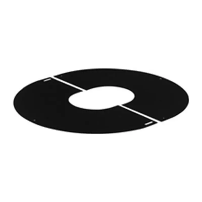 PLAQUE PROPRETE INOX 40°/45° Diam150 Noir PLAQUE PROPRETE INOX 40°/45° Diam150 Noir