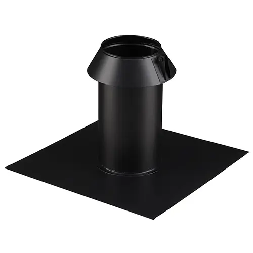 SOLIN TOIT PLAT Diam80/125 Noir - DUALIS EI SOLIN TOIT PLAT Diam80/125 Noir - DUALIS EI