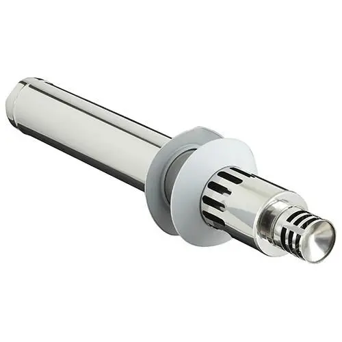 TERMINAL HORIZONTAL Diam150/200 (Livré avec 2 rosaces) - DUALIS EI TERMINAL HORIZONTAL Diam150/200 (Livré avec 2 rosaces) - DUALIS EI