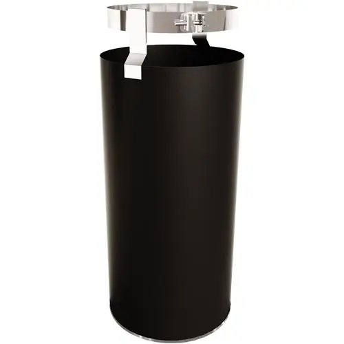JACQUETTE DE FINITION H50cm Diam80 Noir (même Ø) - LISS-ISO DP JACQUETTE DE FINITION H50cm Diam80 Noir (même Ø) - LISS-ISO DP