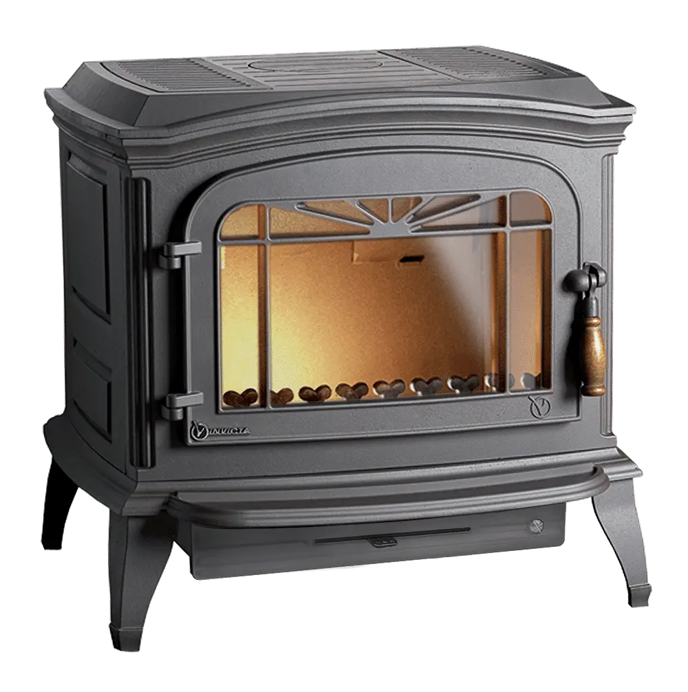 BRADFORD - Anthracite - 9kW - Poêle à Bois