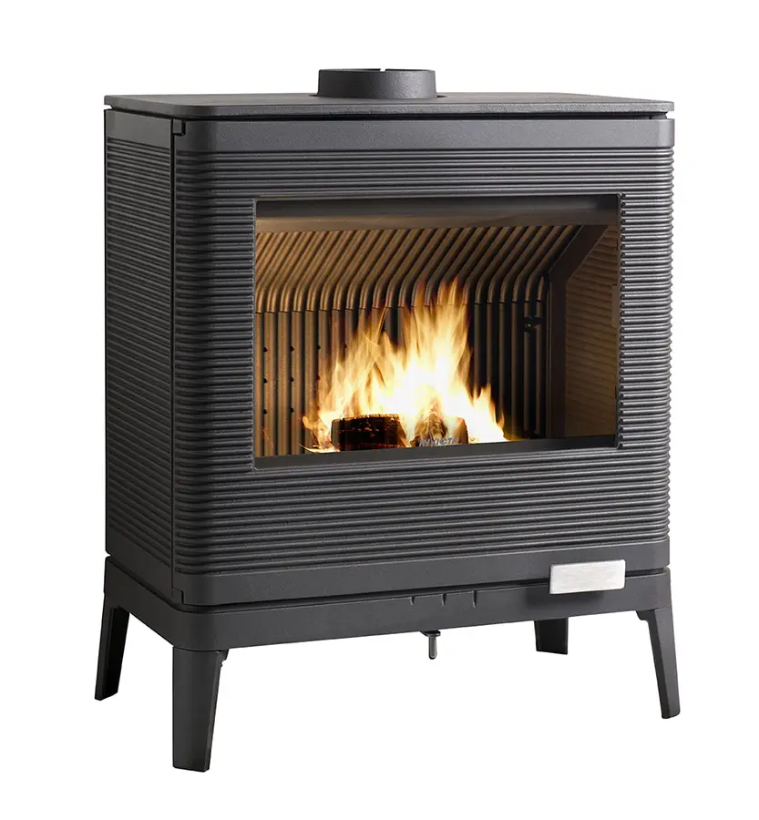 KAZAN - Anthracite - 9kW - Poêle à Bois