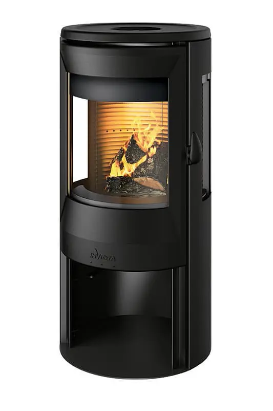 NEOSEN PLUS - 3 coté vitrés - Raccordable - 8 kW - Poêle à Bois