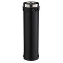 ELEMENT DROIT 45CM - NOIR - DIAM 80 - PG I