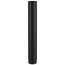 ELEMENT DROIT 100CM - NOIR - DIAM 150 - ACIER 2MM