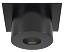FP CARREE - H22CM - NOIR - DIAM 180-200- 230IG/150