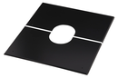 PLAQUE PROPRETE pour PDSE 81/120% Blanc Diam100/150 (Rampant) - PGI