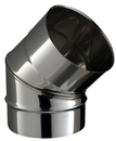 COUDE PLISSES SOUDES 45  Diam100 - INOX SOI