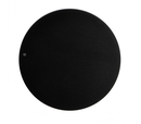 PLAQUE DE SOL CERCLE ACIER NOIR 2MM 110X95CM