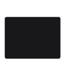 PLAQUE DE SOL RECTANGLE ACIER NOIR 2MM 40X100CM
