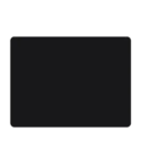 PLAQUE DE SOL RECTANGULAIRE ACIER NOIR 2 MM 66X80CM