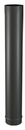 TUYAU 1M NOIR MAT EP.1MM D.180