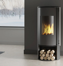 POELE AMBER PORTE ACIER