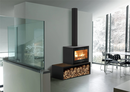 Poêle à bois QUADRO+ STEEL 80 - Acier Noir - 11 kW