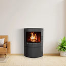 Poêle à bois FLORENCE - Acier Noir - 5,5 kW