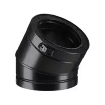 COUDE 30° Diam150 - Noir - THERMINOX ZI COUDE 30° Diam150 - Noir - THERMINOX ZI
