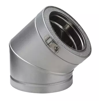 COUDE 45° Diam100 - THERMINOX ZI COUDE 45° Diam100 - THERMINOX ZI