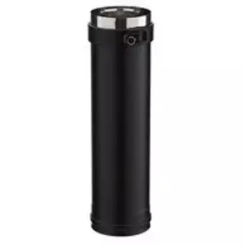 ELEMENT DROIT 45cm Diam80/130 Noir - PGI ELEMENT DROIT 45cm Diam80/130 Noir - PGI