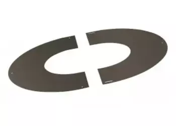 PLAQUE PROPRETE INOX 10/30° Diam100/150 Noir - PGI PLAQUE PROPRETE INOX 10/30° Diam100/150 Noir - PGI