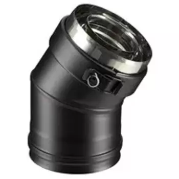 COUDE 30° Diam100/150 Noir - PGI COUDE 30° Diam100/150 Noir - PGI