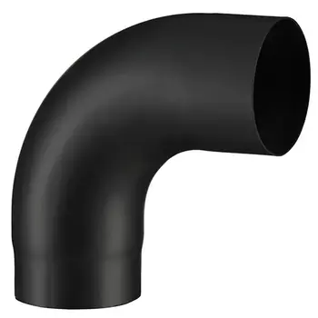 COUDE LISSE 90° Diam130 - ACIER 2MM COUDE LISSE 90° Diam130 - ACIER 2MM