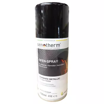 BOMBE PEINTURE HAUTE TEMPERATURE Noir BOMBE PEINTURE HAUTE TEMPERATURE Noir