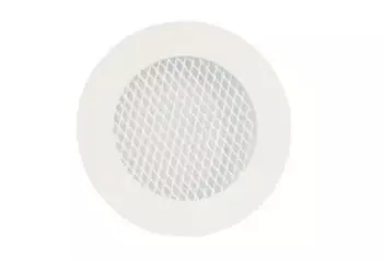 GRILLE METAL DEPLOYE - DIAM 80 - GRIS ME TAL GRILLE METAL DEPLOYE - DIAM 80 - GRIS ME TAL
