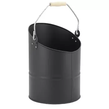 SEAU CYLINDRIQUE - DIAM 26.5 - NOIR/ACIE R SEAU CYLINDRIQUE - DIAM 26.5 - NOIR/ACIE R