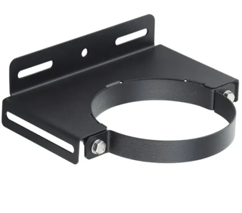 COLLIER MURAL Inox (déport 5cm) Diam 100 - Finition Noir - THERMINOX TI COLLIER MURAL Inox (déport 5cm) Diam 100 - Finition Noir - THERMINOX TI
