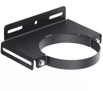 COLLIER MURAL Inox (déport 5cm) Diam 100 - Finition Noir - THERMINOX TI COLLIER MURAL Inox (déport 5cm) Diam 100 - Finition Noir - THERMINOX TI