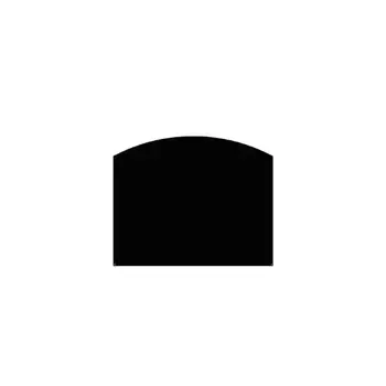PLAQUE DE SOL - Courbe plate 100x100cm - Acier 2mm noir PLAQUE DE SOL - Courbe plate 100x100cm - Acier 2mm noir