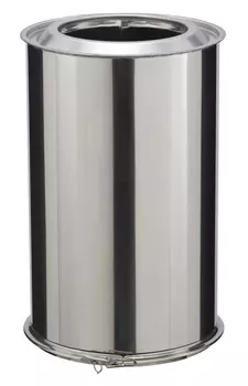 ELEMENT DROIT 45cm Diam150 - INOX INOX ELEMENT DROIT 45cm Diam150 - INOX INOX