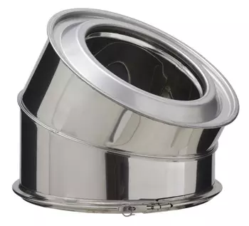 COUDE 30° Diam150 - INOX INOX