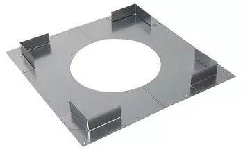 PLAQUE DISTANCE SECURITE Non ventilé Diam180/230 - INOX GALVA PLAQUE DISTANCE SECURITE Non ventilé Diam180/230 - INOX GALVA