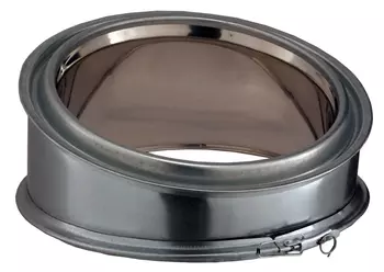 COUDE 15° Diam150 - INOX GALVA COUDE 15° Diam150 - INOX GALVA