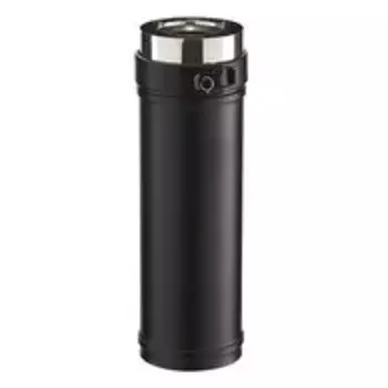 ELEMENT DROIT REGLABLE 39/56cm Noir Diam80/130 - PGI ELEMENT DROIT REGLABLE 39/56cm Noir Diam80/130 - PGI