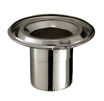 RACCORD HAUT SUR CONDUIT - P230I -150FUM EM - Vers émaillé - INOX GALVA RACCORD HAUT SUR CONDUIT - P230I -150FUM EM - Vers émaillé - INOX GALVA