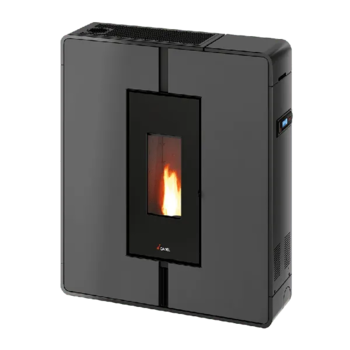 Poêle à granulés TILE PLUS 10 - Acier Anthracite - 10 kW