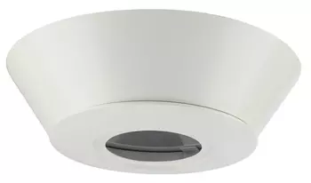 DECO+ H12cm Diam180/230 - Blanc - 130EM - INOX GALVA DECO+ H12cm Diam180/230 - Blanc - 130EM - INOX GALVA