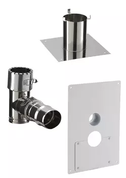 KIT DEPART SOL 90 Carré - Diam80/130 PGI vers 80 Flexible KIT DEPART SOL 90 Carré - Diam80/130 PGI vers 80 Flexible