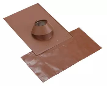 SOLIN TUILE Brique 10°/35° + Kit étanch. Diam80/130 avec collerette à joint - PGI SOLIN TUILE Brique 10°/35° + Kit étanch. Diam80/130 avec collerette à joint - PGI