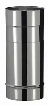 ELEMENT DROIT REGLABLE Diam150 - INOX SOI ELEMENT DROIT REGLABLE Diam150 - INOX SOI