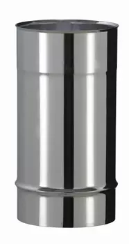 ELEMENT DROIT 25cm Diam130 - INOX SOI ELEMENT DROIT 25cm Diam130 - INOX SOI