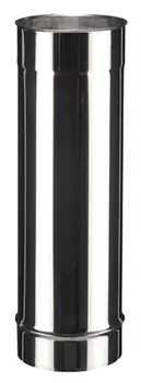 ELEMENT DROIT 45cm Diam100 - INOX SOI ELEMENT DROIT 45cm Diam100 - INOX SOI