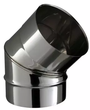 COUDE PLISSES SOUDES 45° Diam150 - INOX SOI COUDE PLISSES SOUDES 45° Diam150 - INOX SOI