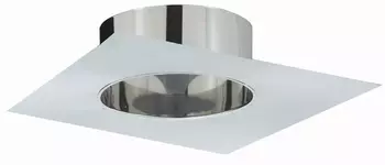 PLAQUE DE PLAFOND 30X30cm Diam180 - INOX SOI PLAQUE DE PLAFOND 30X30cm Diam180 - INOX SOI